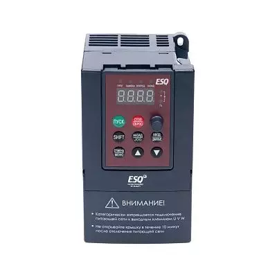 Частотный преобразователь ESQ-A200-2S0022 2.2кВт 200-260В (для однофазного двигателя)